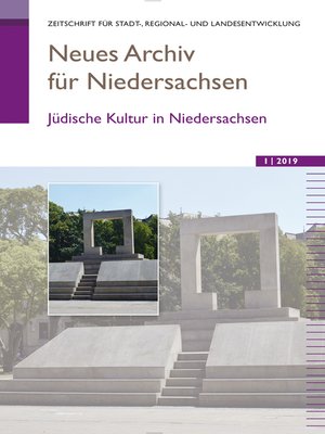 cover image of Neues Archiv für Niedersachsen 1.2019